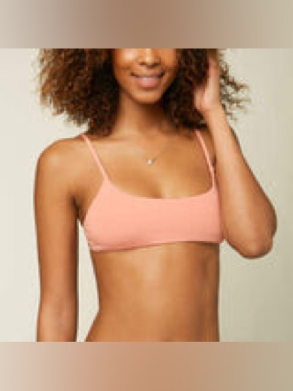 O’Neill peach bikini set